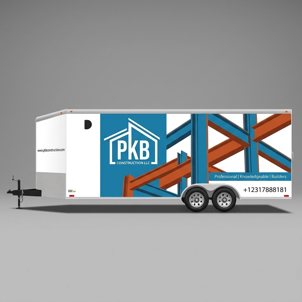 V-Nose Trailer wrap concept