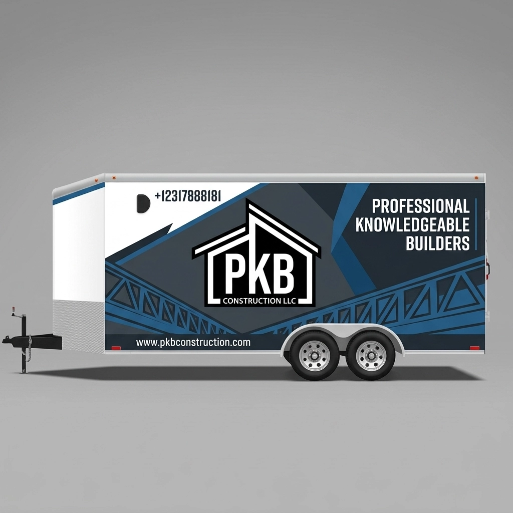 V-Nose Trailer wrap concept