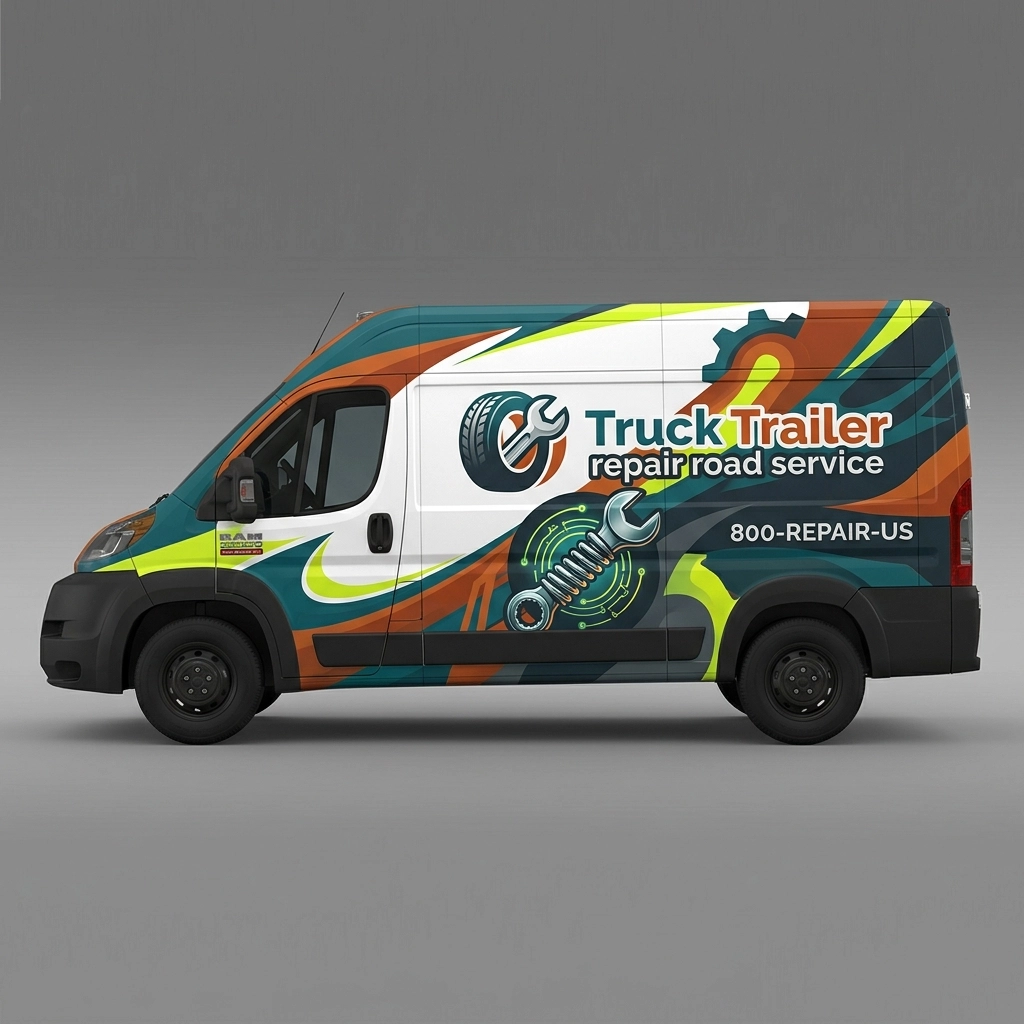 2016 Ram ProMaster 2500 Base wrap concept