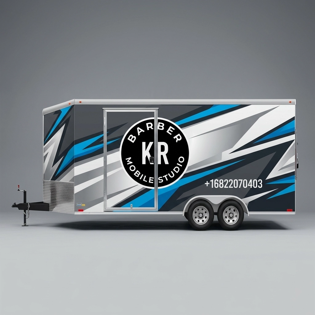 V-Nose Trailer wrap concept