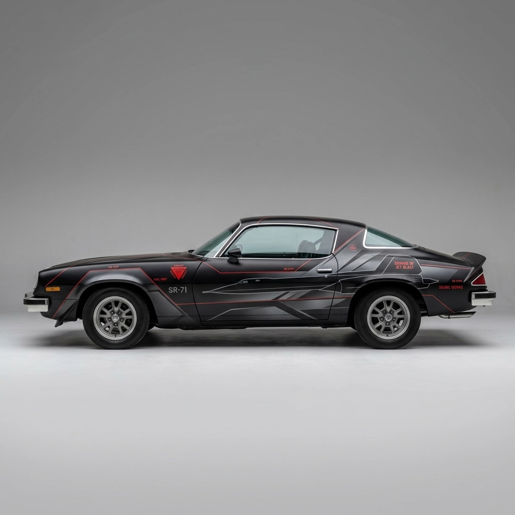1976 Chevrolet Camaro LT wrap concept