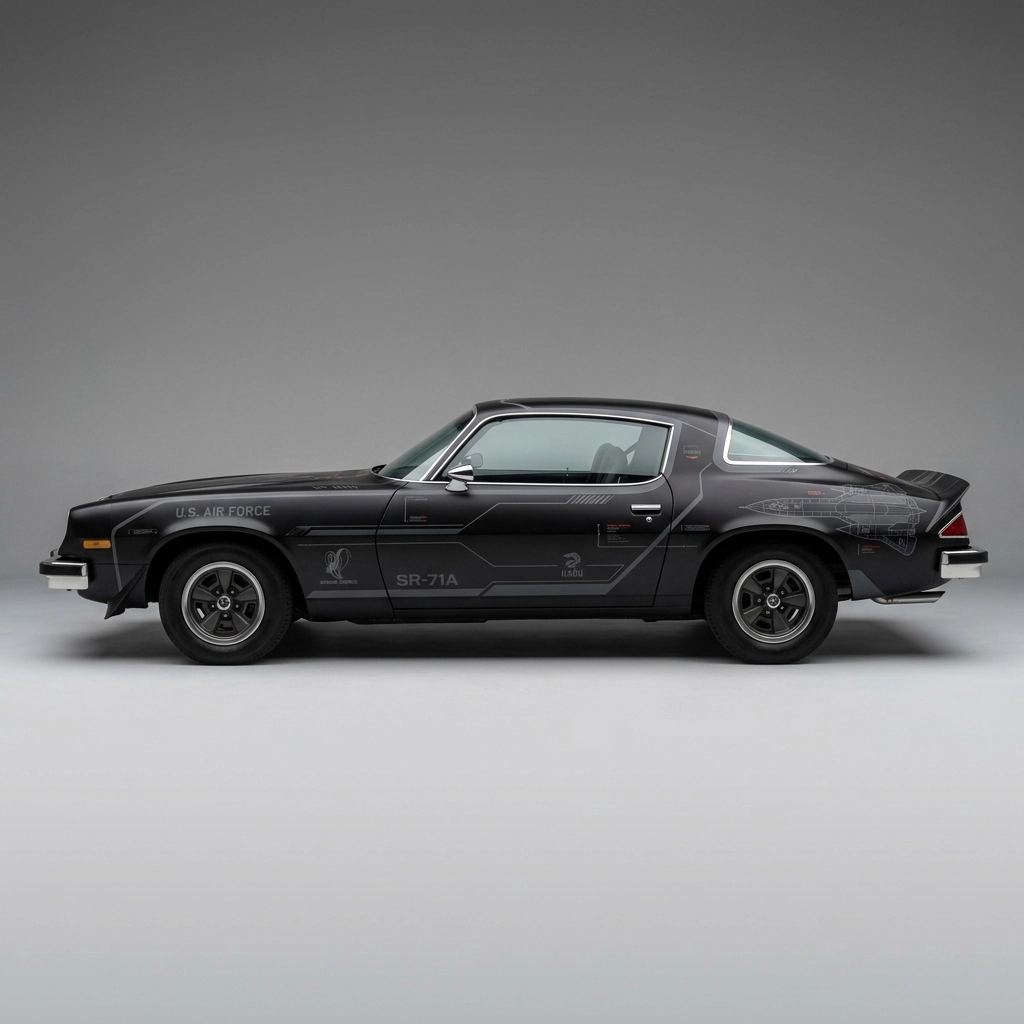 1976 Chevrolet Camaro LT wrap concept