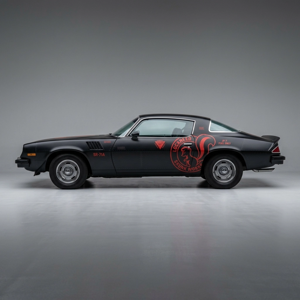 1976 Chevrolet Camaro LT wrap concept