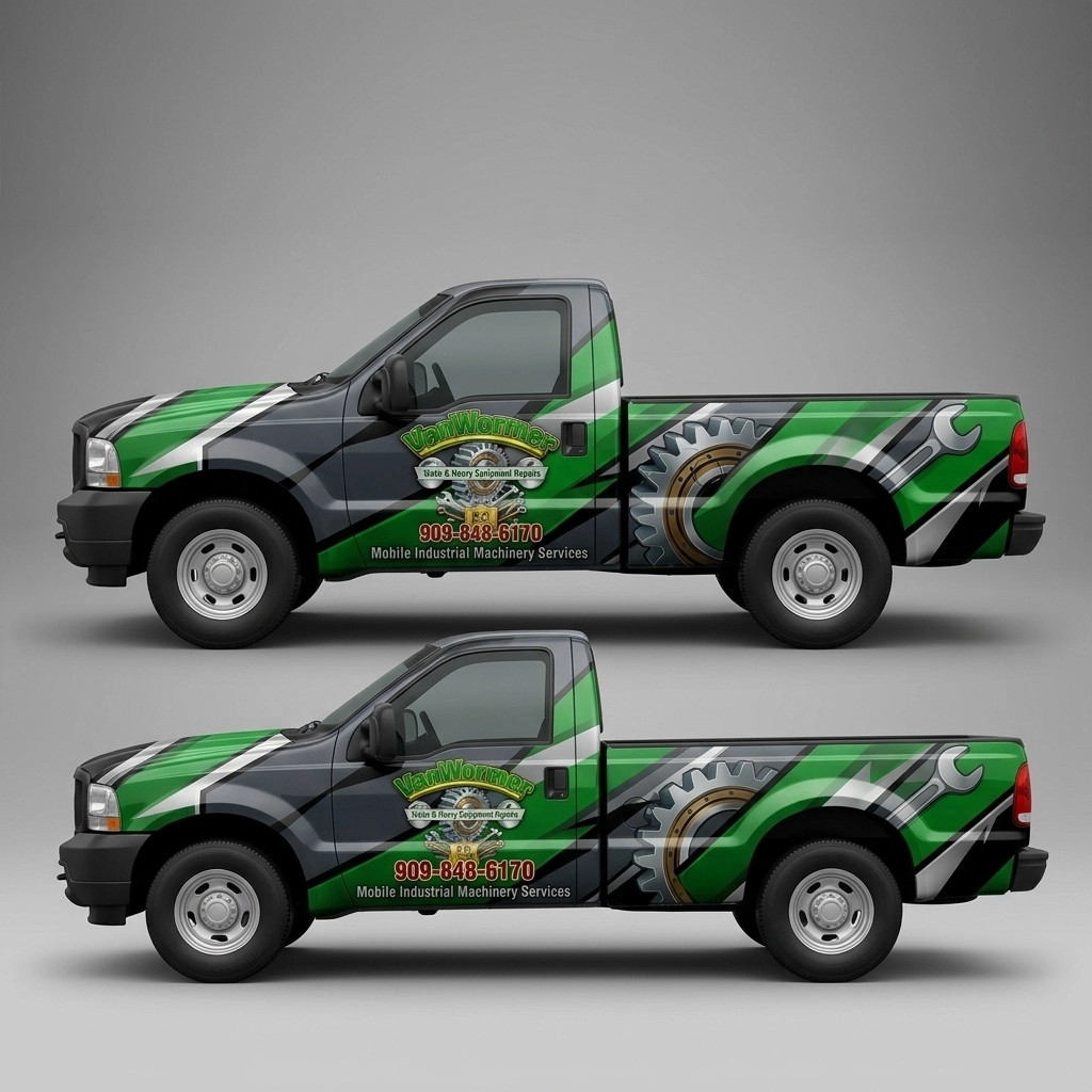 2004 Ford F-350 Super Duty XL wrap concept
