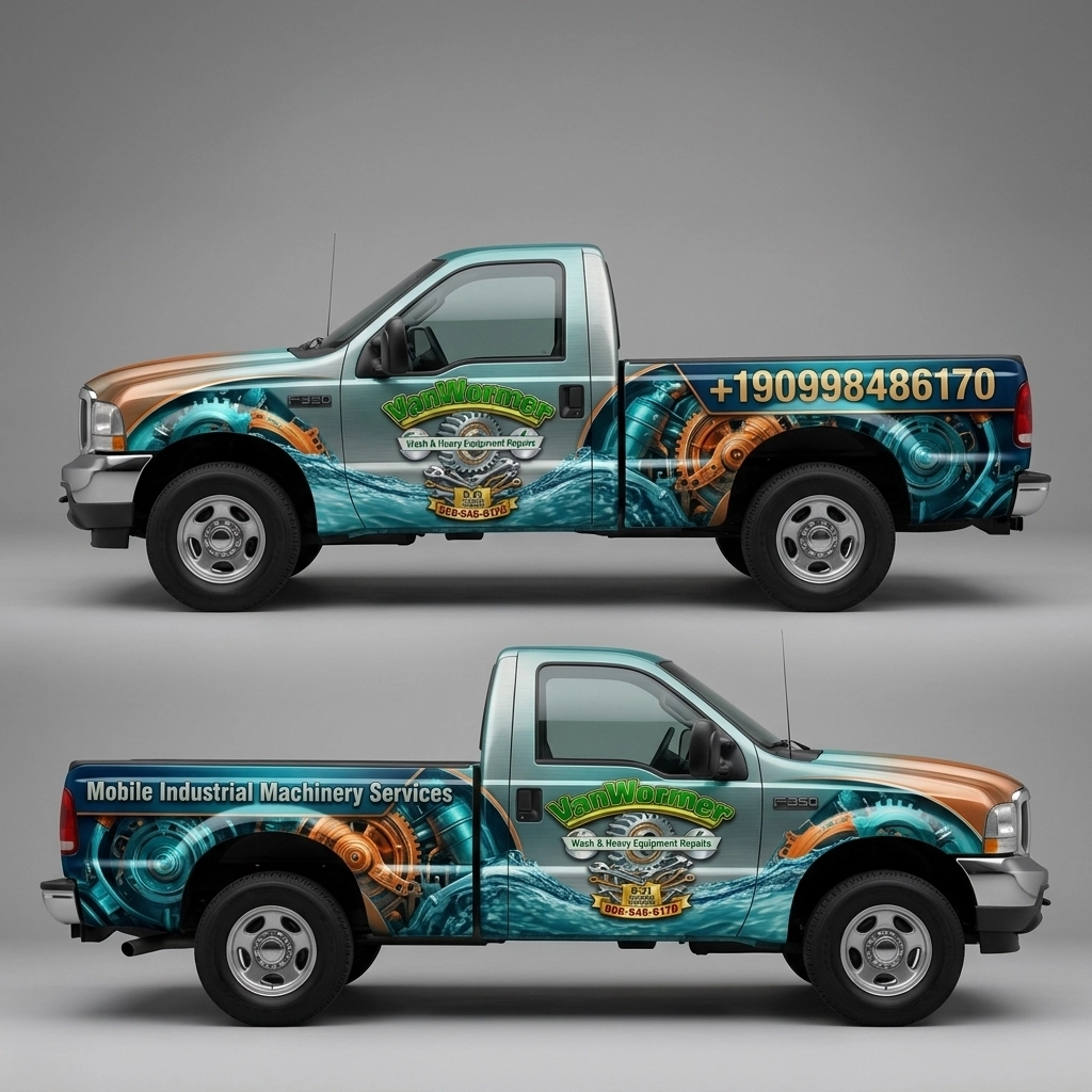 2004 Ford F-350 Super Duty XL wrap concept