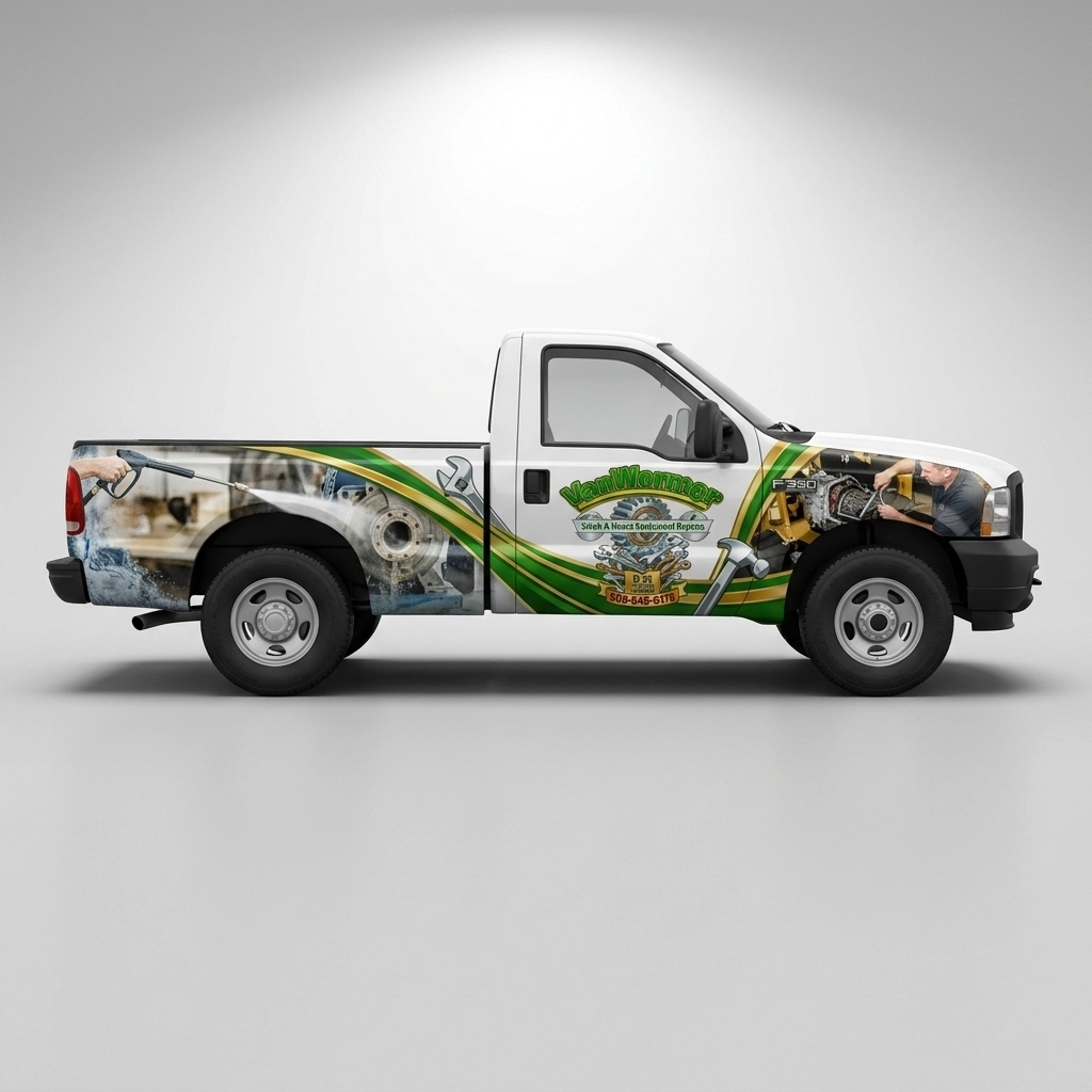 2004 Ford F-350 Super Duty XL wrap concept