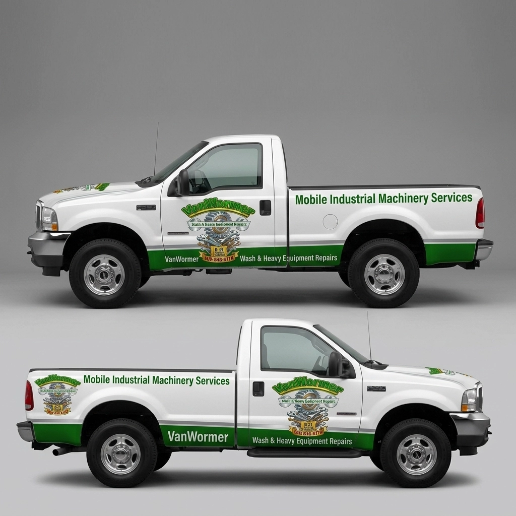 2004 Ford F-350 Super Duty XL wrap concept