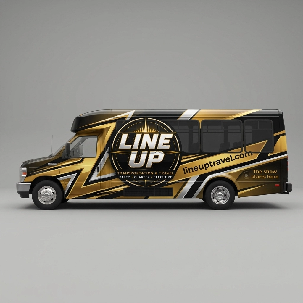 Shuttle Bus wrap concept