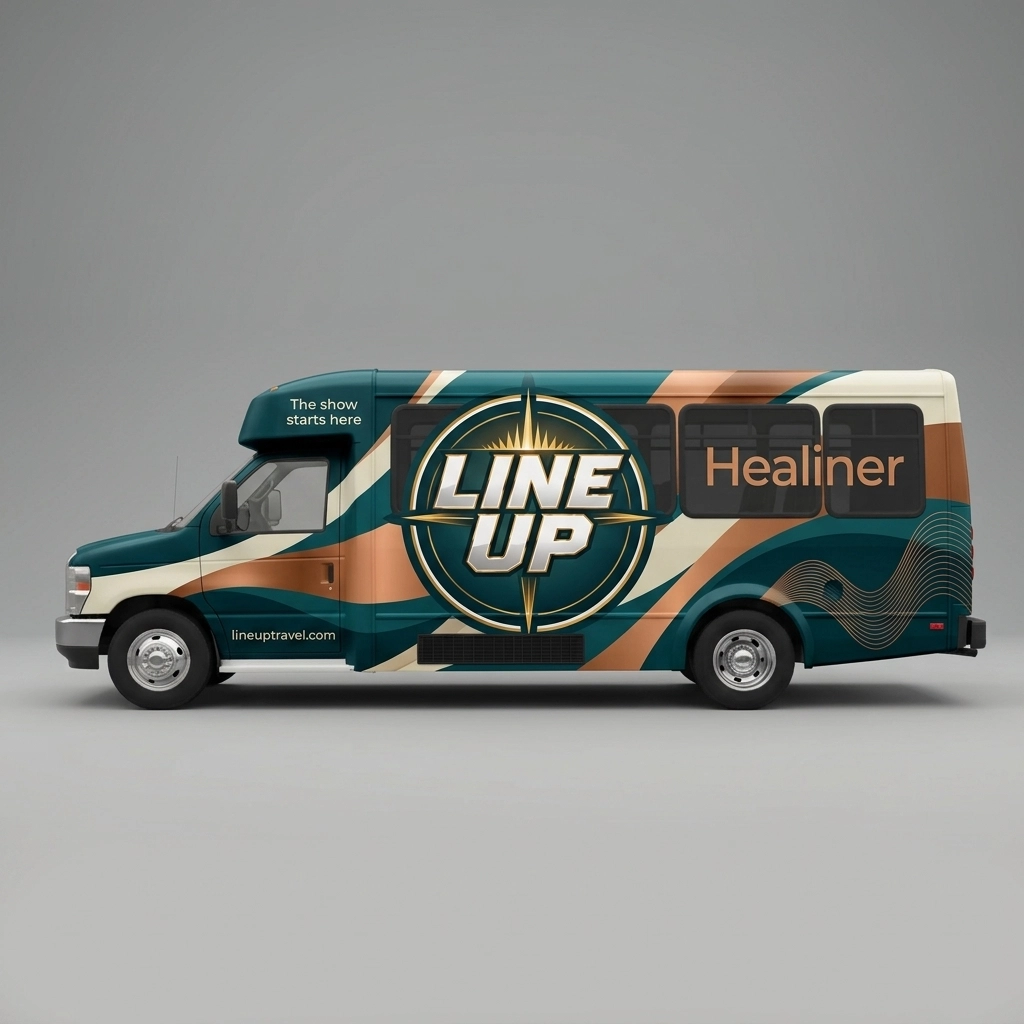 Shuttle Bus wrap concept