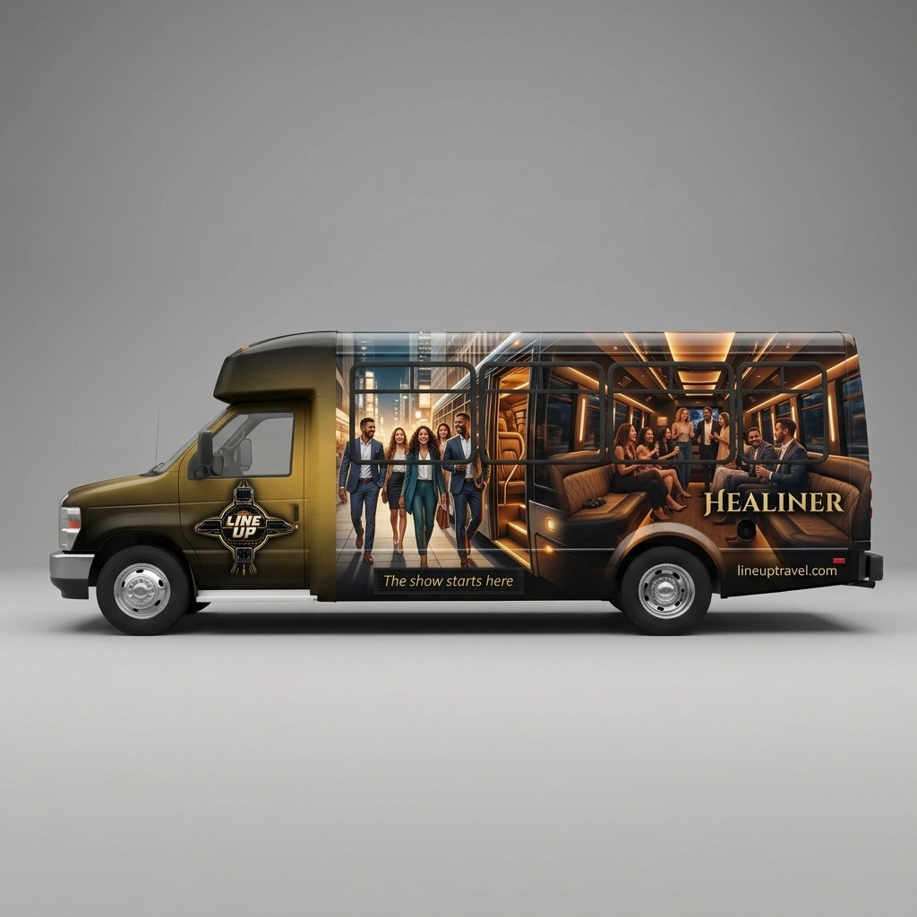 Shuttle Bus wrap concept
