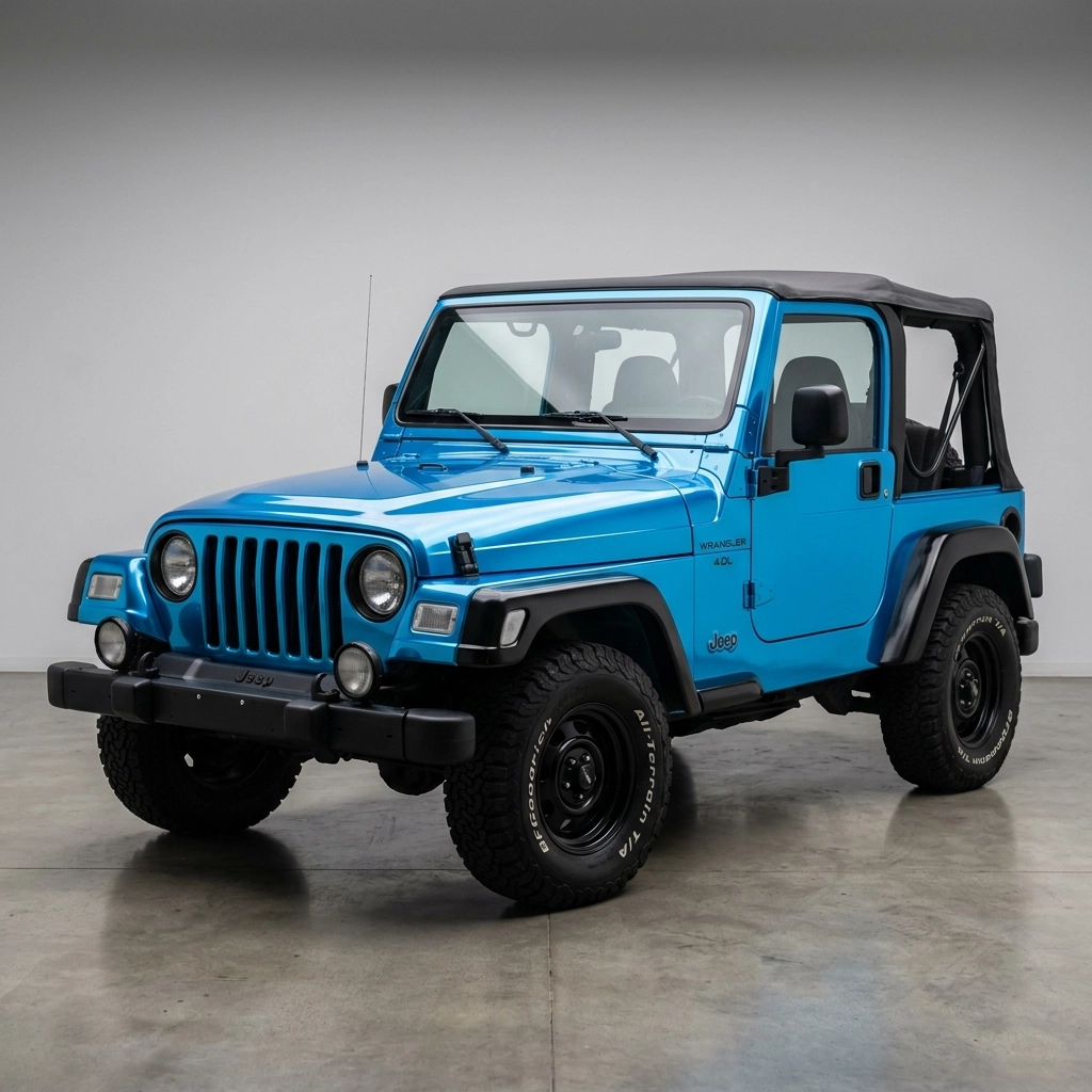 1997 Jeep Wrangler SE wrap concept