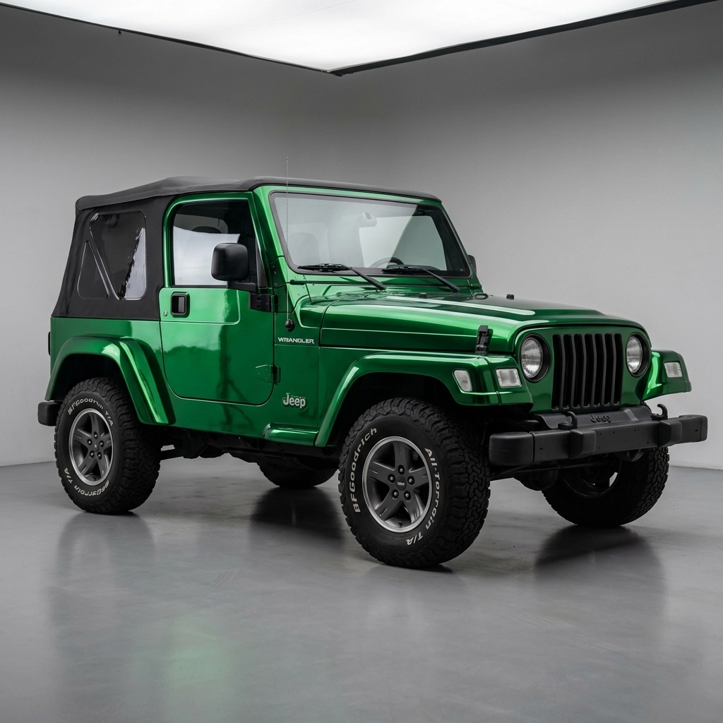 1997 Jeep Wrangler SE wrap concept