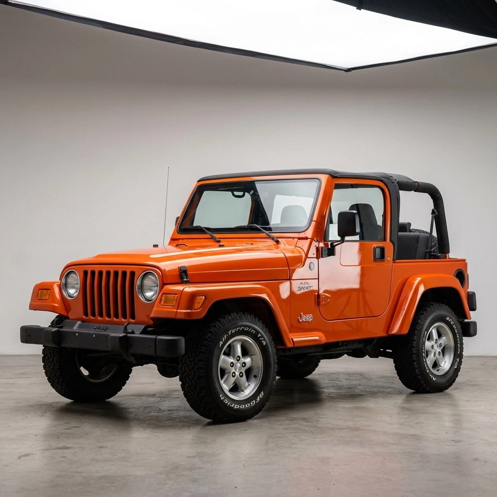 1997 Jeep Wrangler SE wrap concept