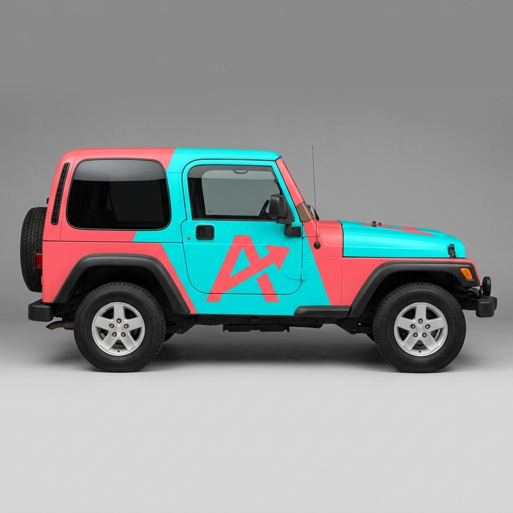 1997 Jeep Wrangler SE wrap concept