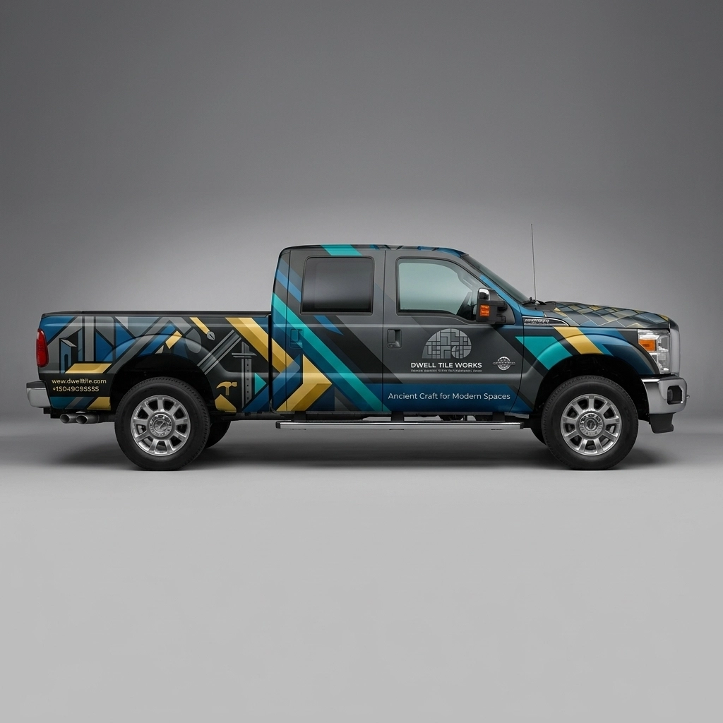 2015 Ford F-250 Super Duty Lariat wrap concept