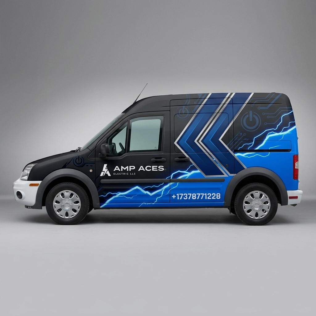 2014 Ford Transit Connect XLT wrap concept