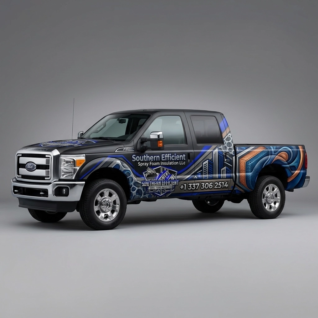 2012 Ford F-250 Super Duty Lariat wrap concept