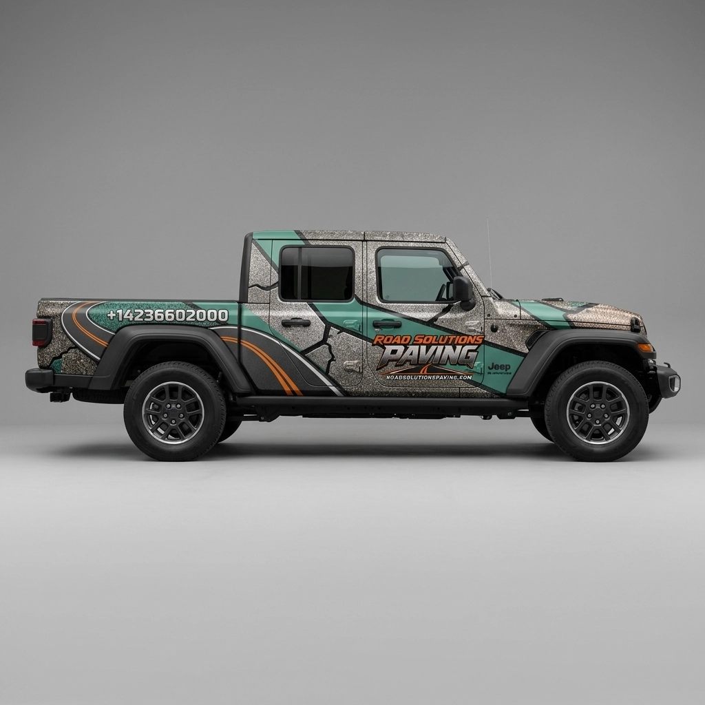 2025 Jeep Gladiator Mojave wrap concept