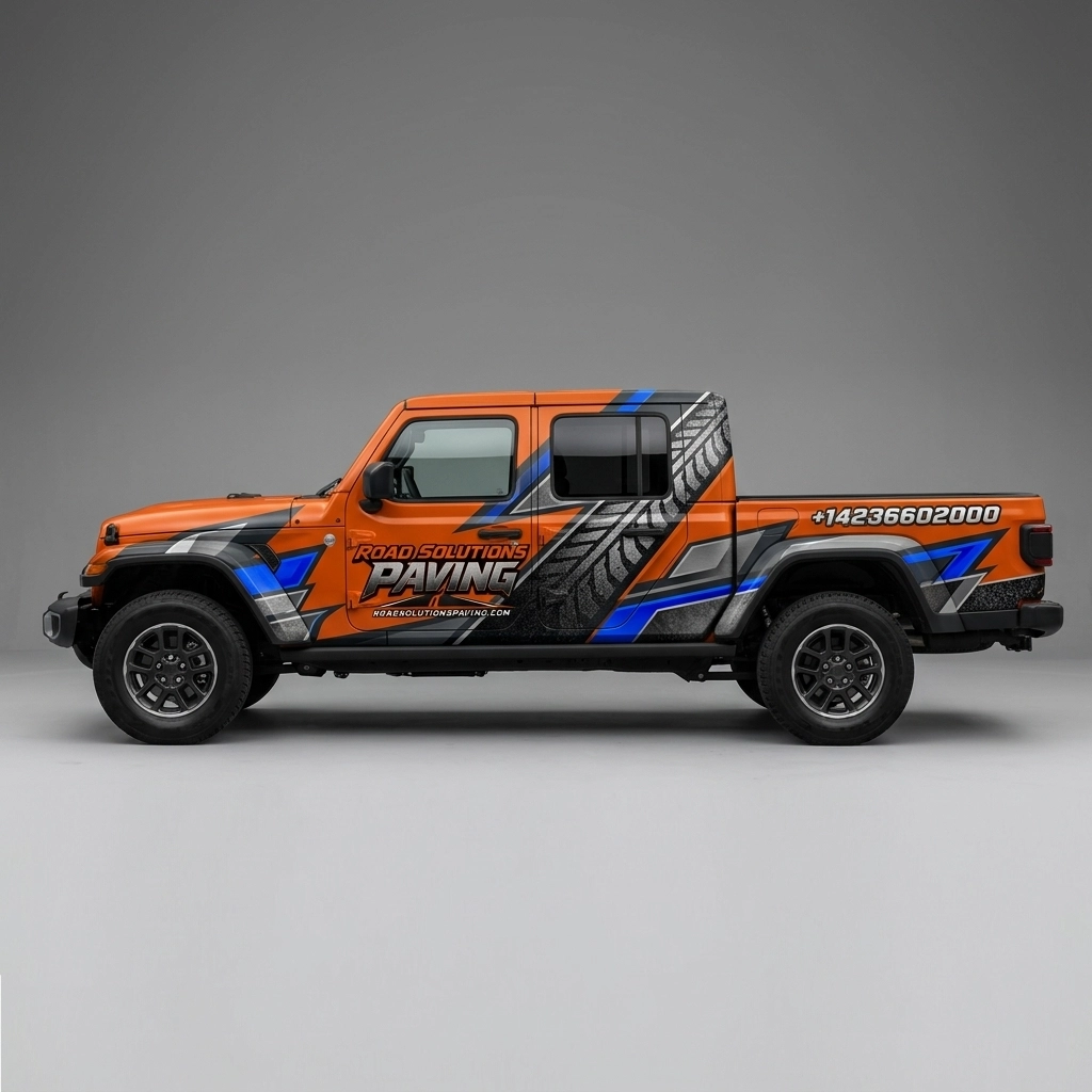 2025 Jeep Gladiator Mojave wrap concept