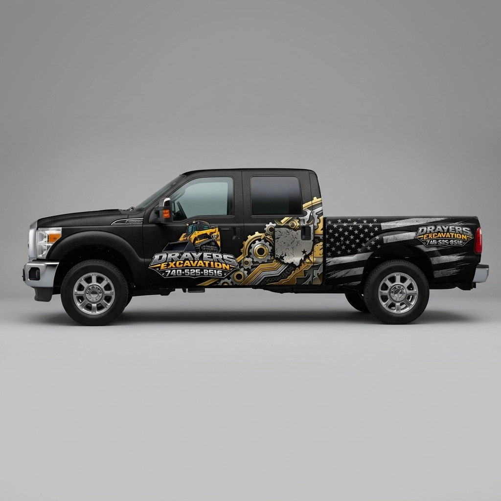 2012 Ford F-250 Super Duty XLT wrap concept