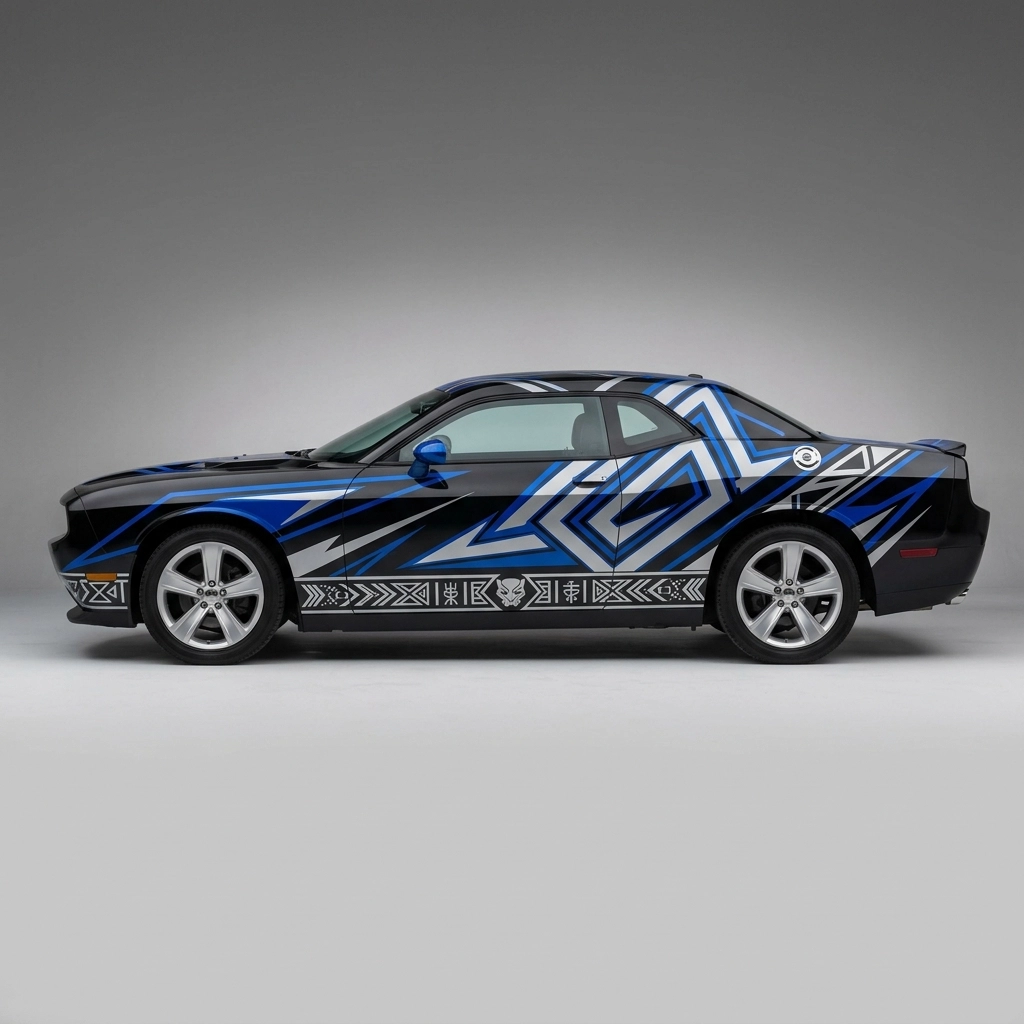 2014 Dodge Challenger R/T wrap concept