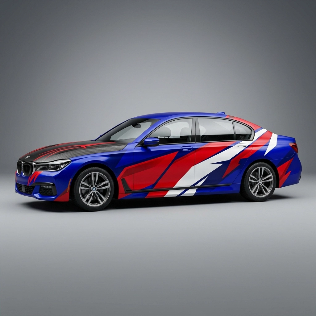 2017 BMW 750i xDrive Base wrap concept