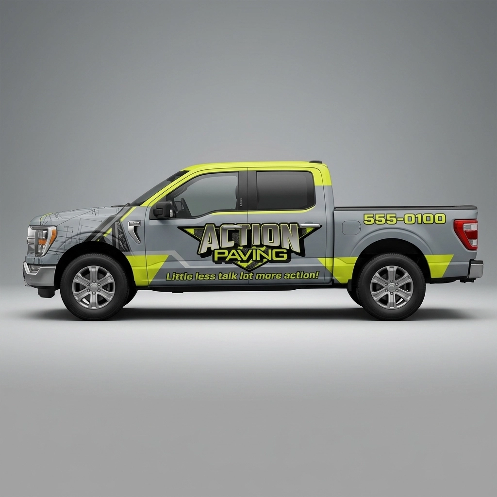 2025 Ford F-150 STX wrap concept