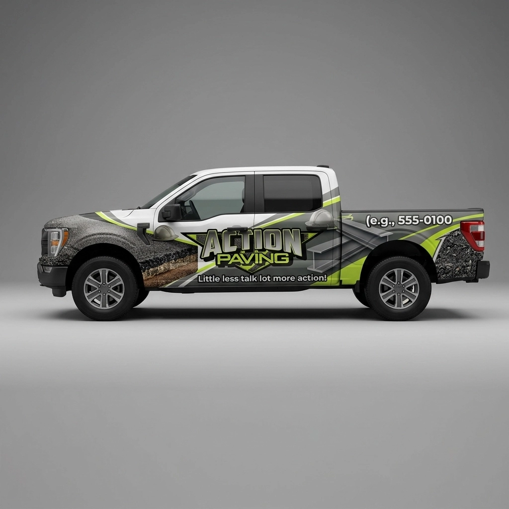 2025 Ford F-150 STX wrap concept