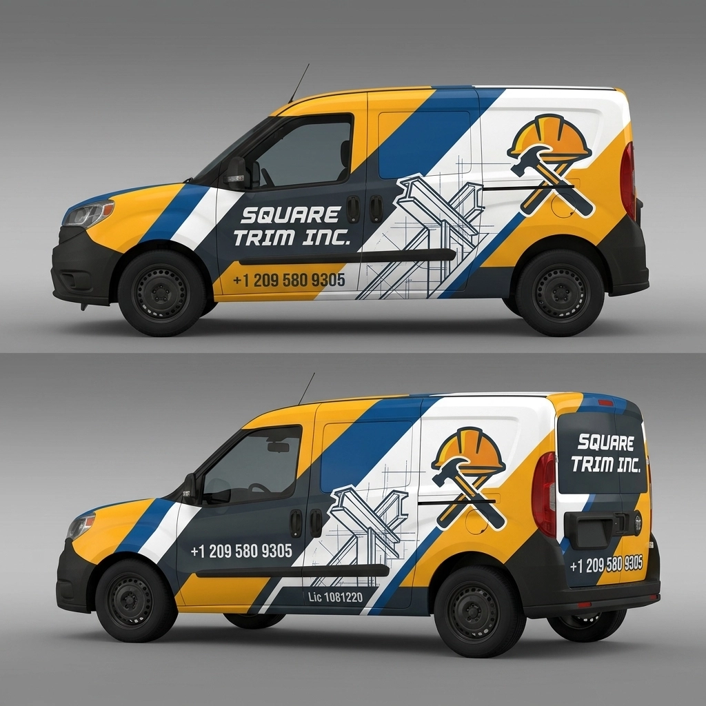 2019 Ram ProMaster City Tradesman wrap concept