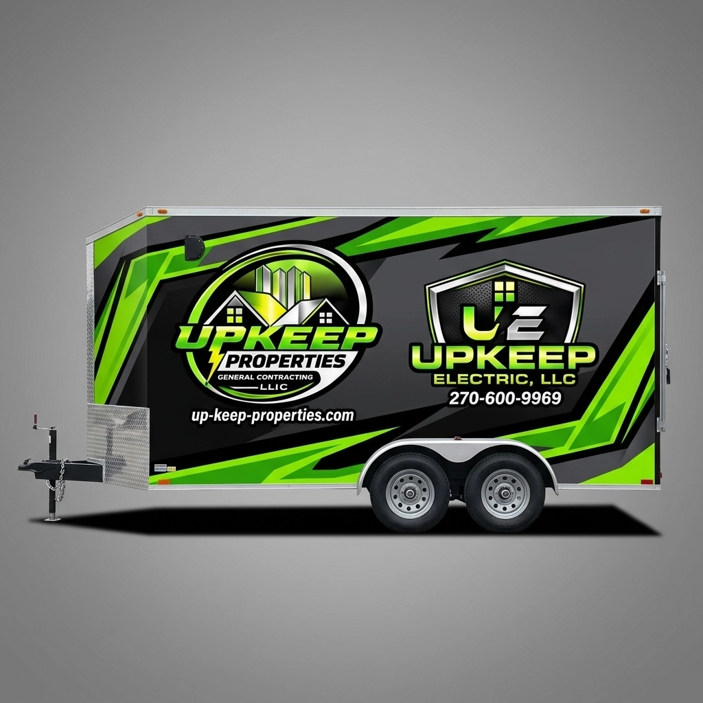 V-Nose Trailer wrap concept