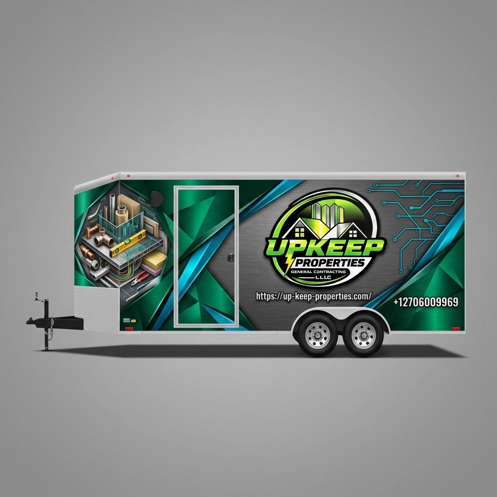 V-Nose Trailer wrap concept