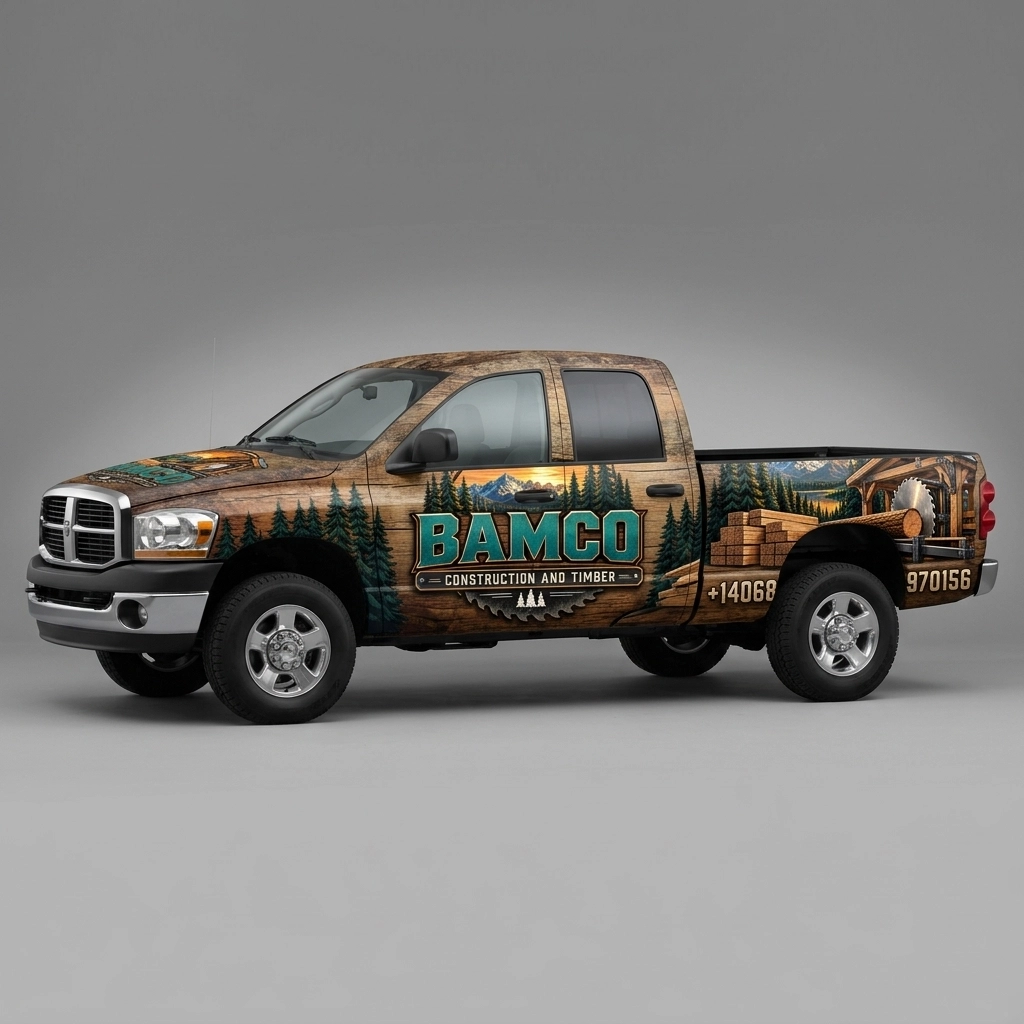2007 Dodge Ram 2500 Laramie wrap concept