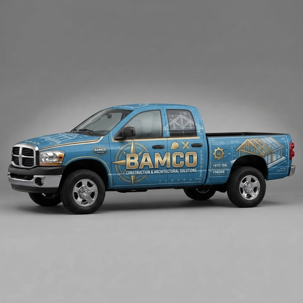 2007 Dodge Ram 2500 Laramie wrap concept