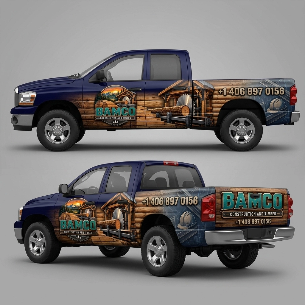 2007 Dodge Ram 2500 Laramie wrap concept