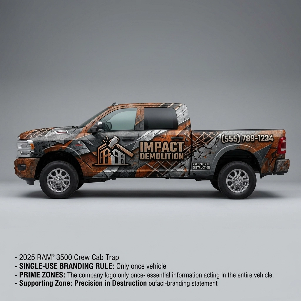 2025 Ram 3500 Laramie wrap concept