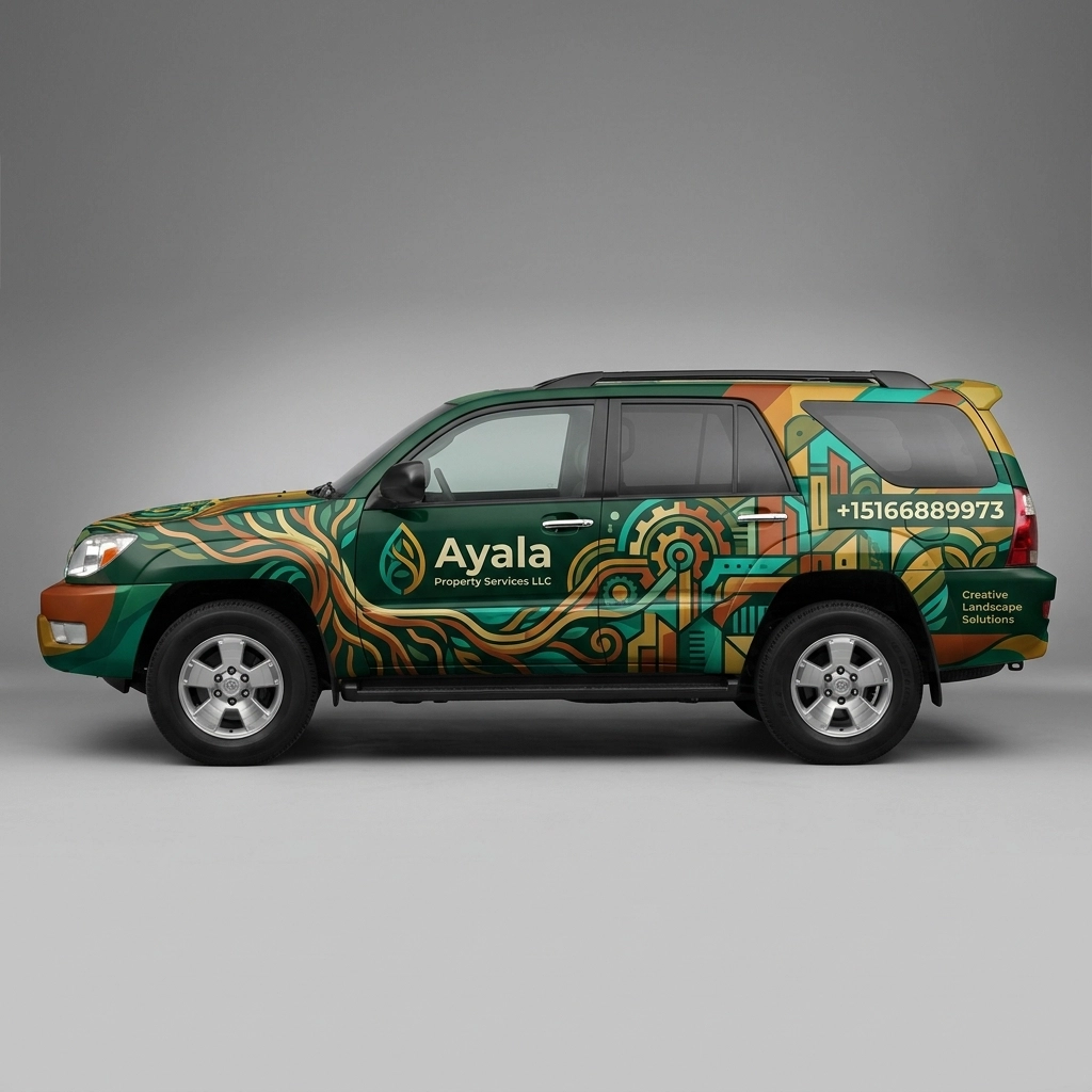 2003 Toyota 4Runner Sport wrap concept
