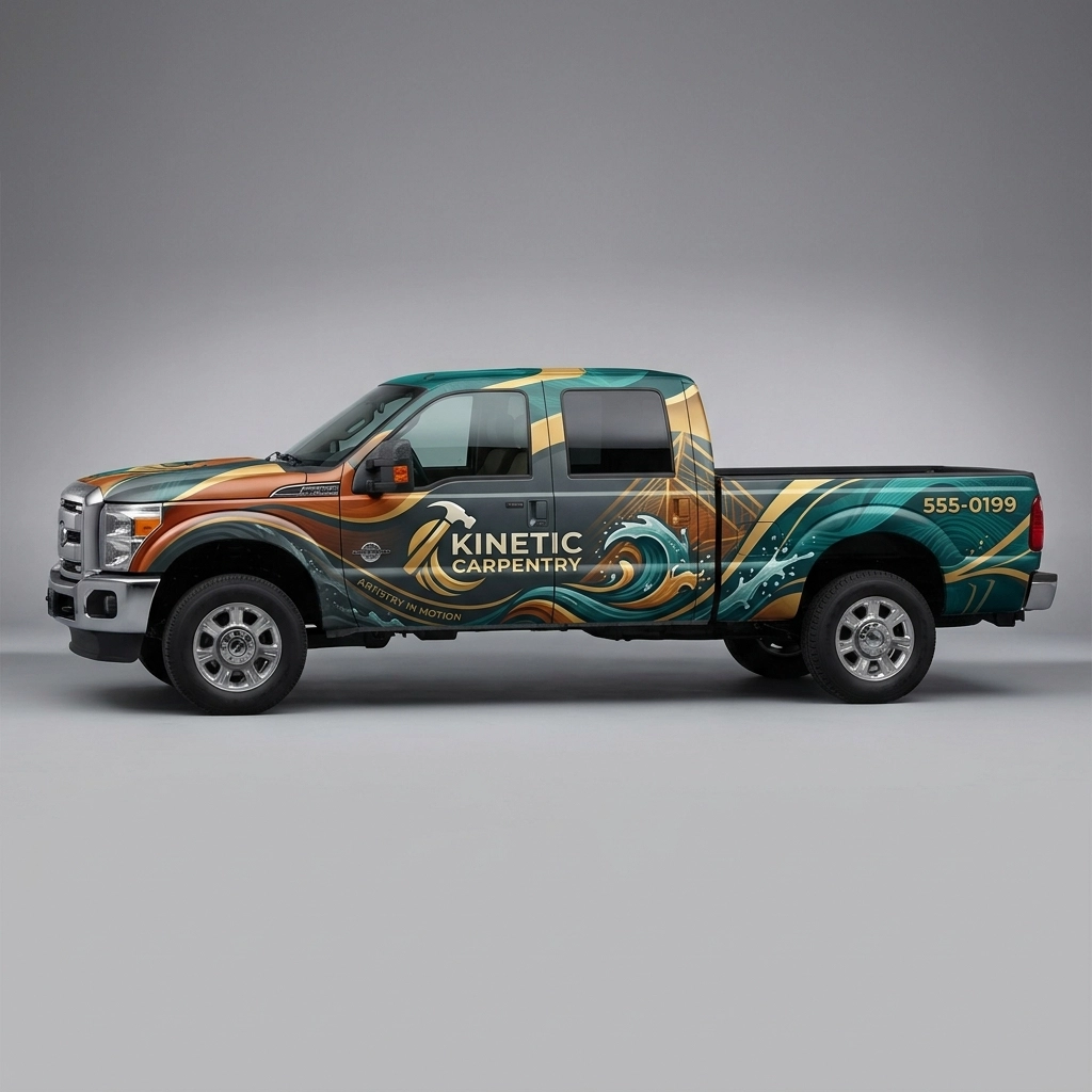 2016 Ford F-250 Super Duty Lariat wrap concept