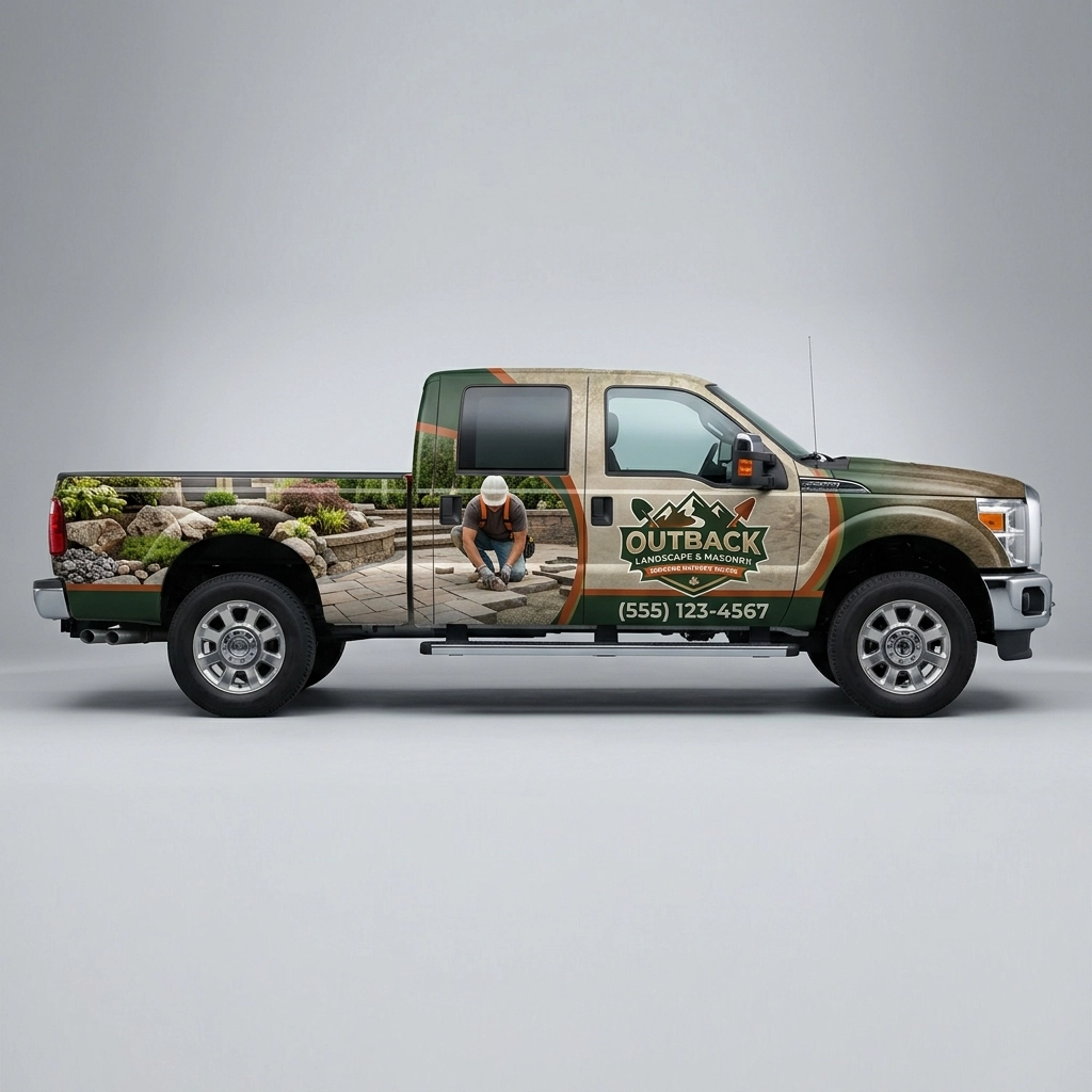 2016 Ford F-250 Super Duty Lariat wrap concept