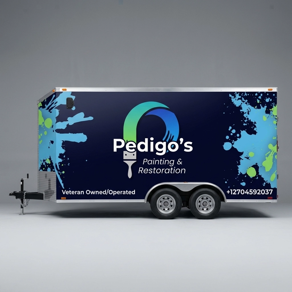 V-Nose Trailer wrap concept
