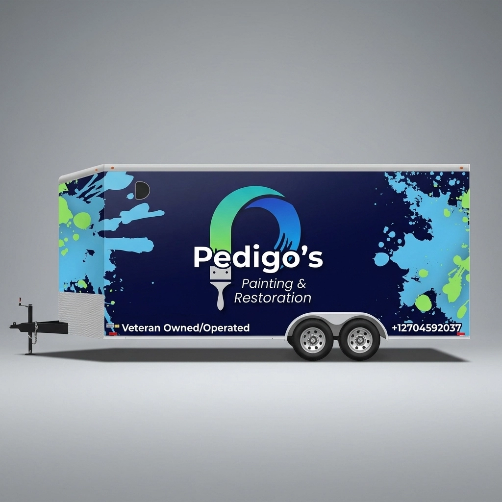 V-Nose Trailer wrap concept