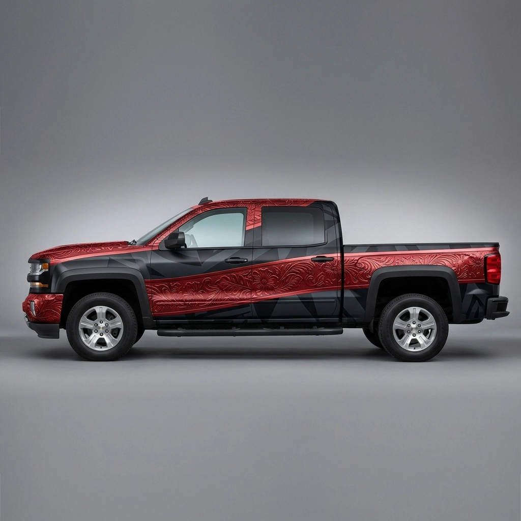 2018 Chevrolet Silverado 1500 LS wrap concept