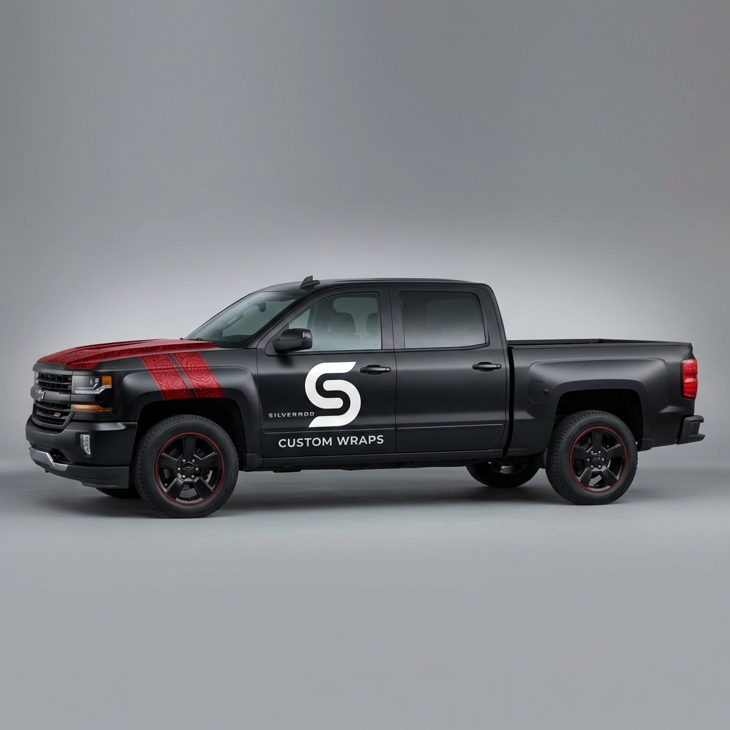 2018 Chevrolet Silverado 1500 LS wrap concept
