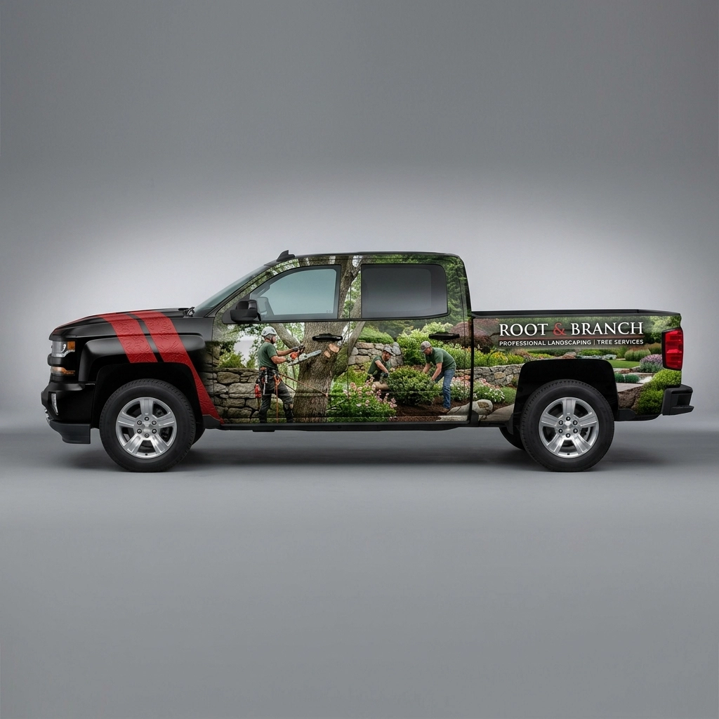 2018 Chevrolet Silverado 1500 LS wrap concept