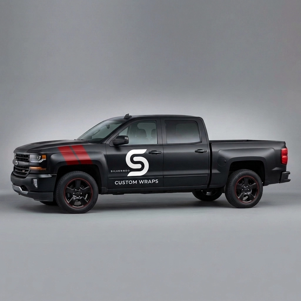 2018 Chevrolet Silverado 1500 LS wrap concept