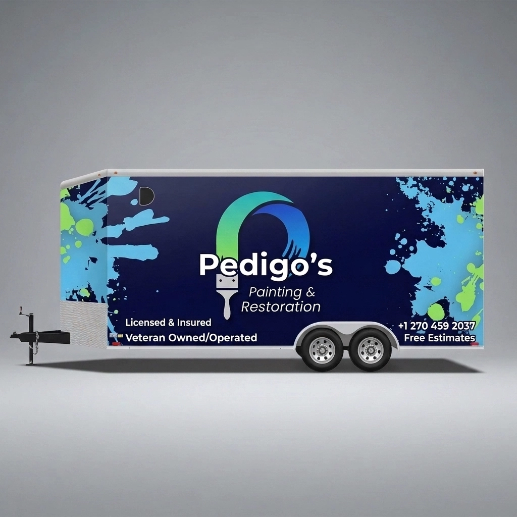 V-Nose Trailer wrap concept