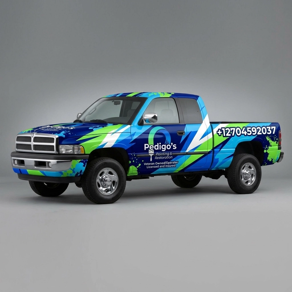 2000 Dodge Ram 2500 Base wrap concept