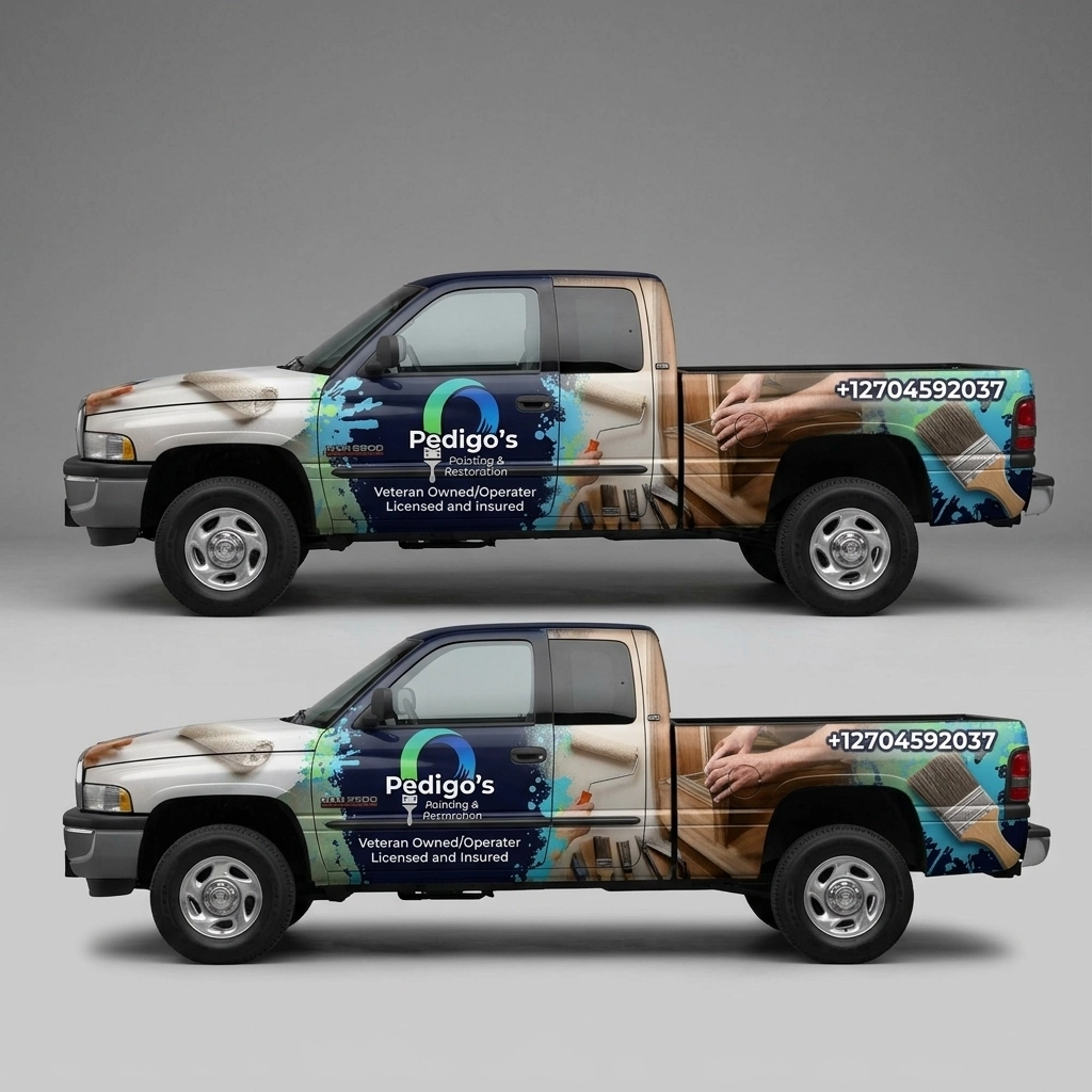 2000 Dodge Ram 2500 Base wrap concept