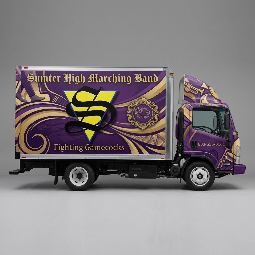 Box Truck wrap concept