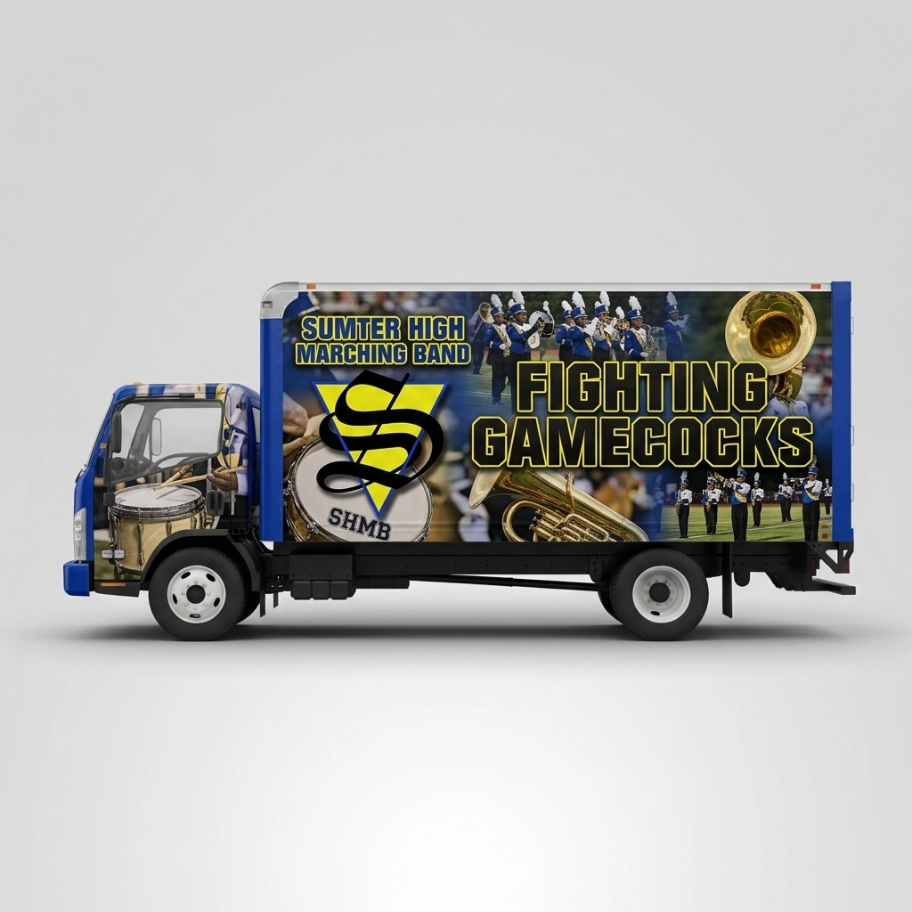 Box Truck wrap concept