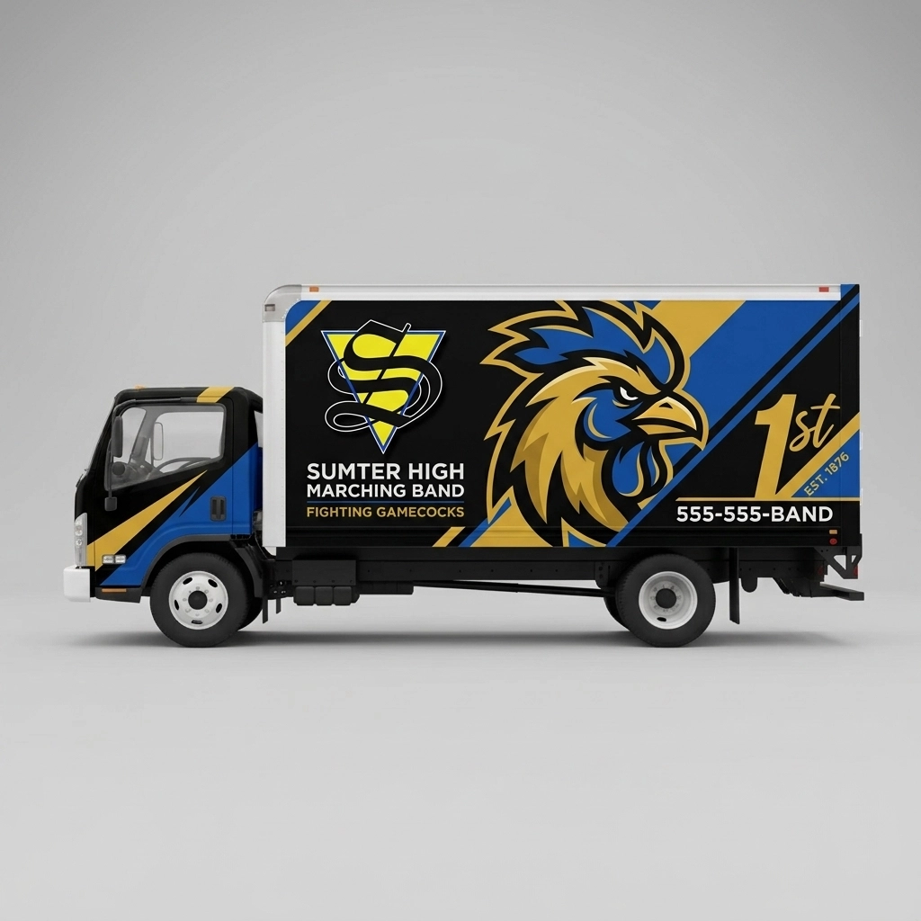 Box Truck wrap concept
